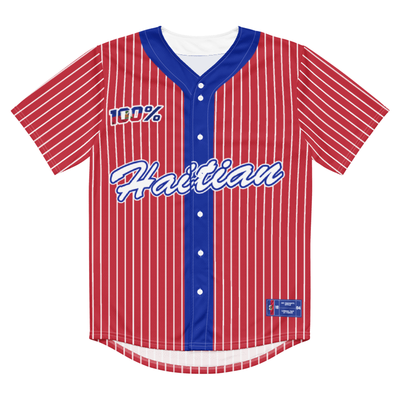 Red Custom Baseball Jersey